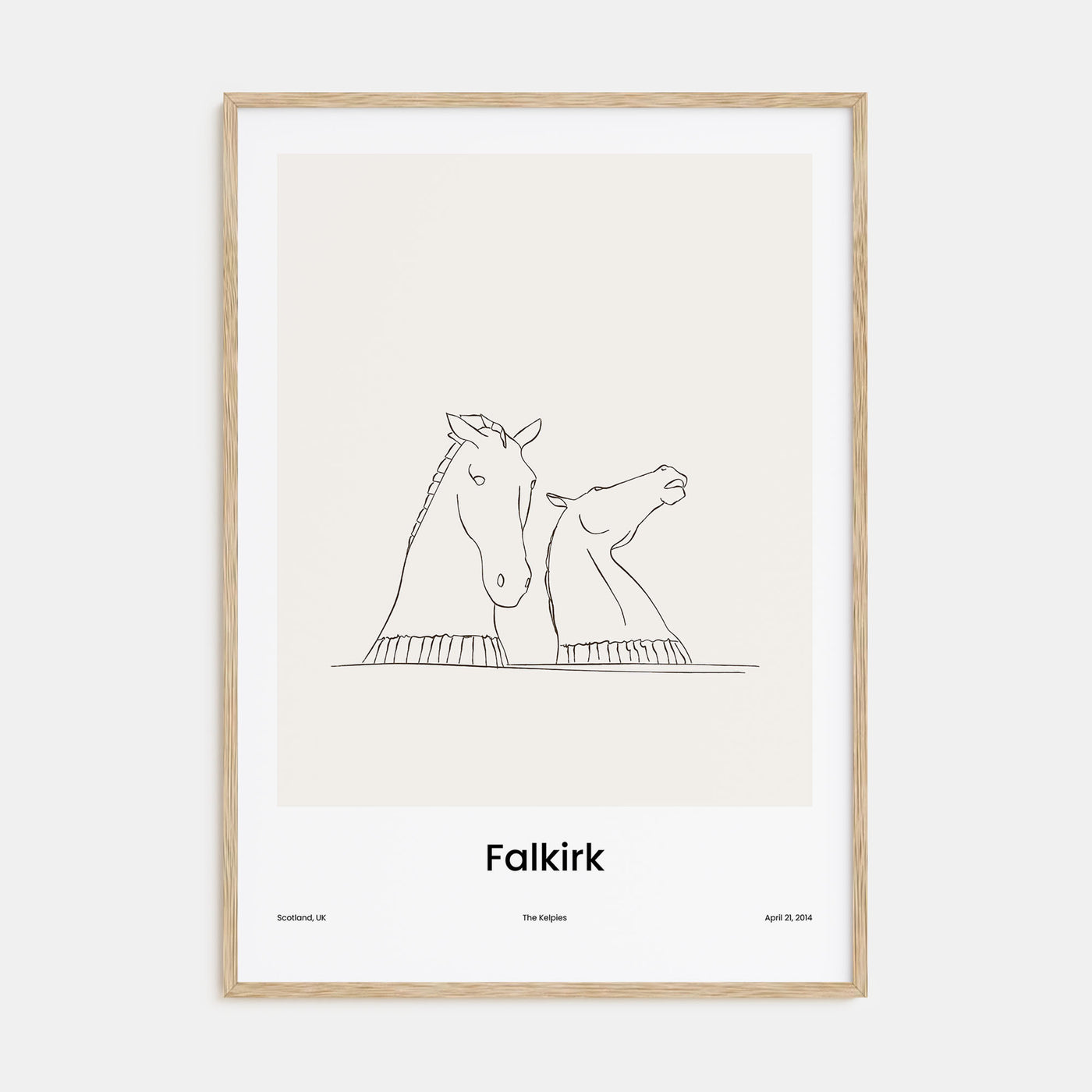 Falkirk Drawn Poster