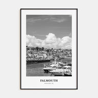 Falmouth, England Portrait B&W Poster