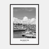 Falmouth, England Portrait B&W Poster