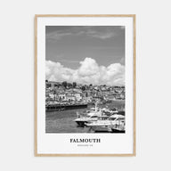 Falmouth, England Portrait B&W Poster