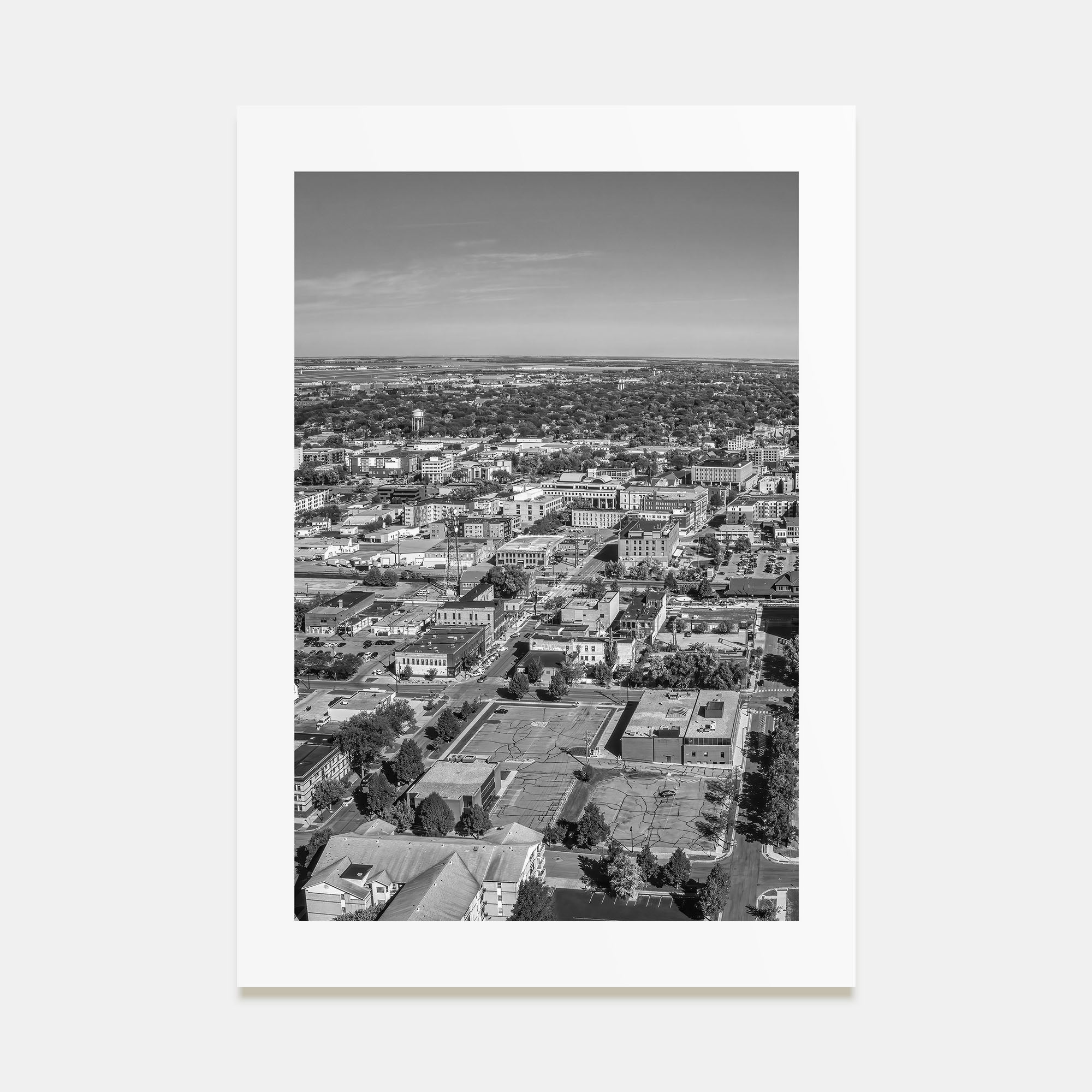 Fargo Photo B&W Poster