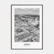 Fargo Portrait B&W No 1 Poster