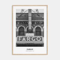 Fargo Portrait B&W No 2 Poster