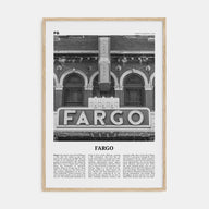 Fargo Travel B&W No 1 Poster