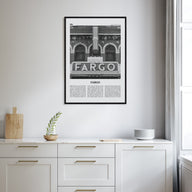 Fargo Travel B&W No 1 Poster