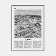 Fargo Travel B&W No 2 Poster