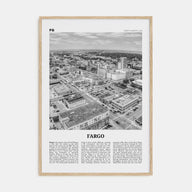 Fargo Travel B&W No 2 Poster