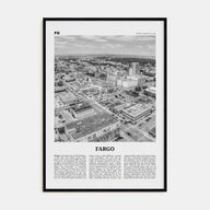 Fargo Travel B&W No 2 Poster