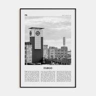 Fargo Travel B&W No 3 Poster