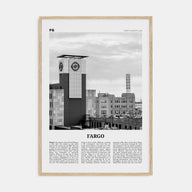 Fargo Travel B&W No 3 Poster