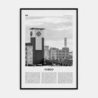 Fargo Travel B&W No 3 Poster