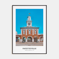 Fayetteville, North Carolina Portrait Color Poster