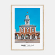 Fayetteville, North Carolina Portrait Color Poster