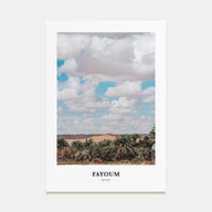 Fayoum Portrait Color Poster