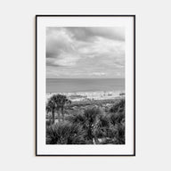 Fernandina Beach Photo B&W Poster