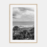 Fernandina Beach Photo B&W Poster