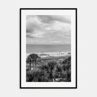 Fernandina Beach Photo B&W Poster