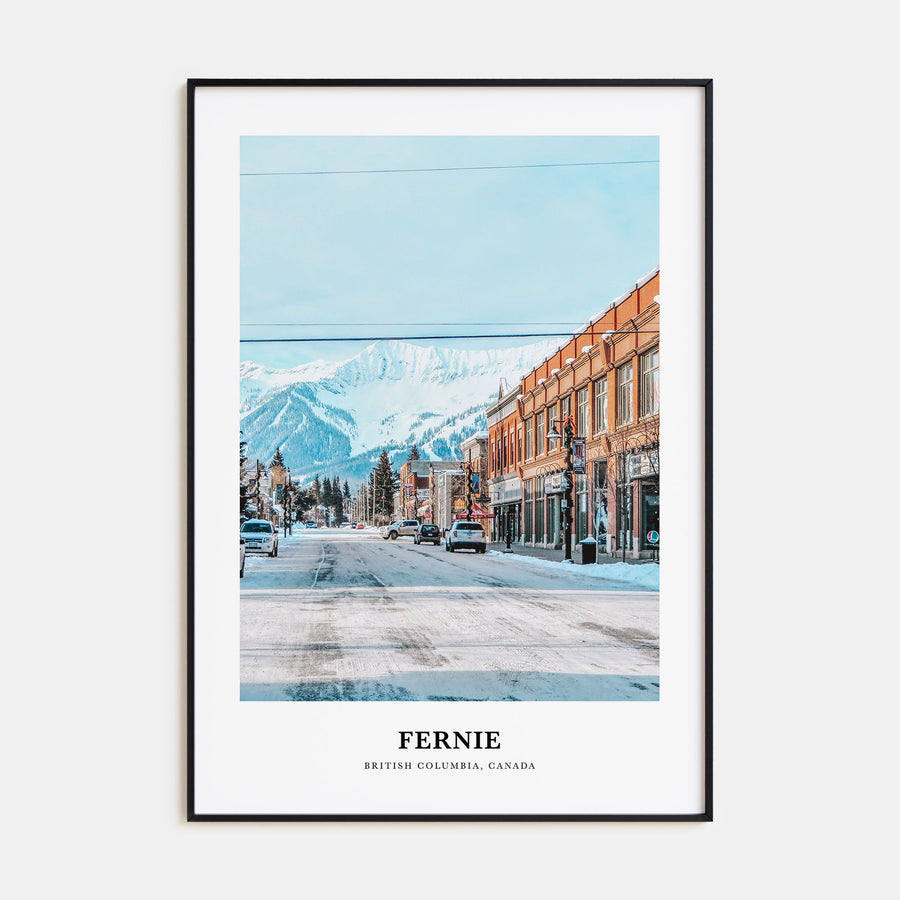 Fernie Portrait Color Poster