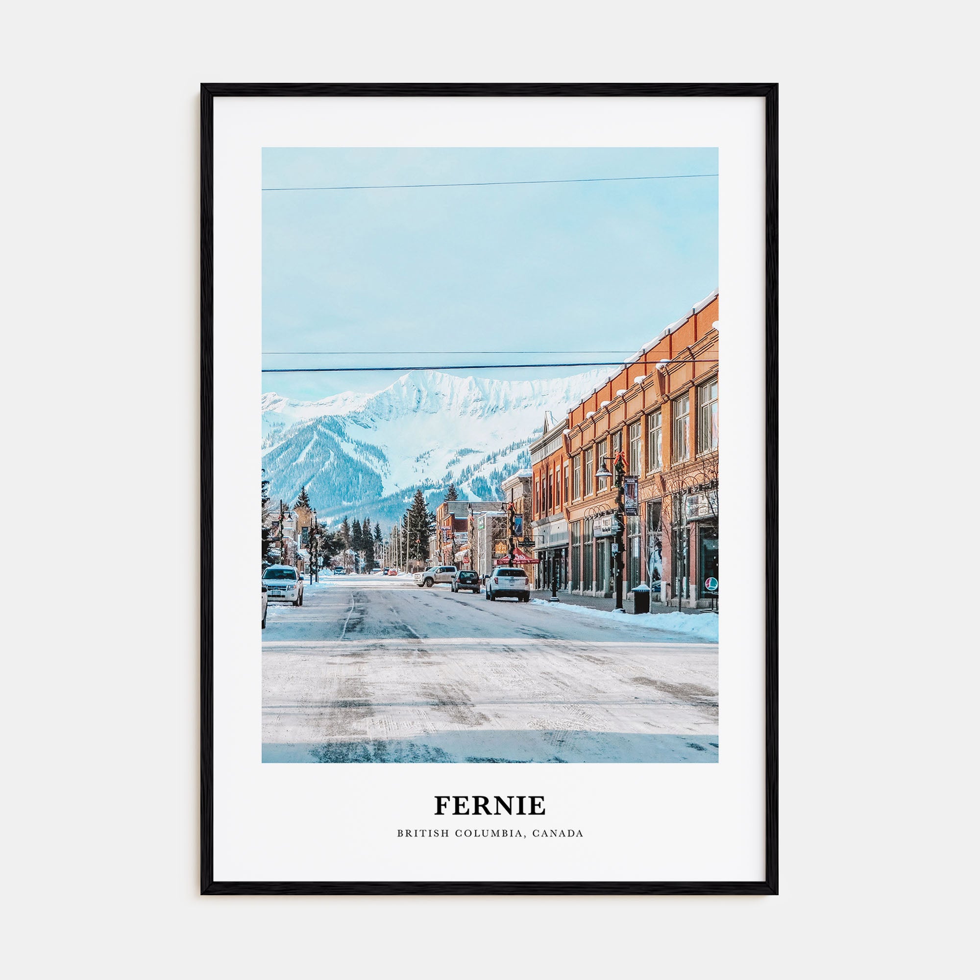 Fernie Portrait Color Poster