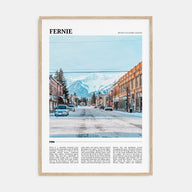 Fernie Travel Color Poster
