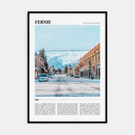 Fernie Travel Color Poster