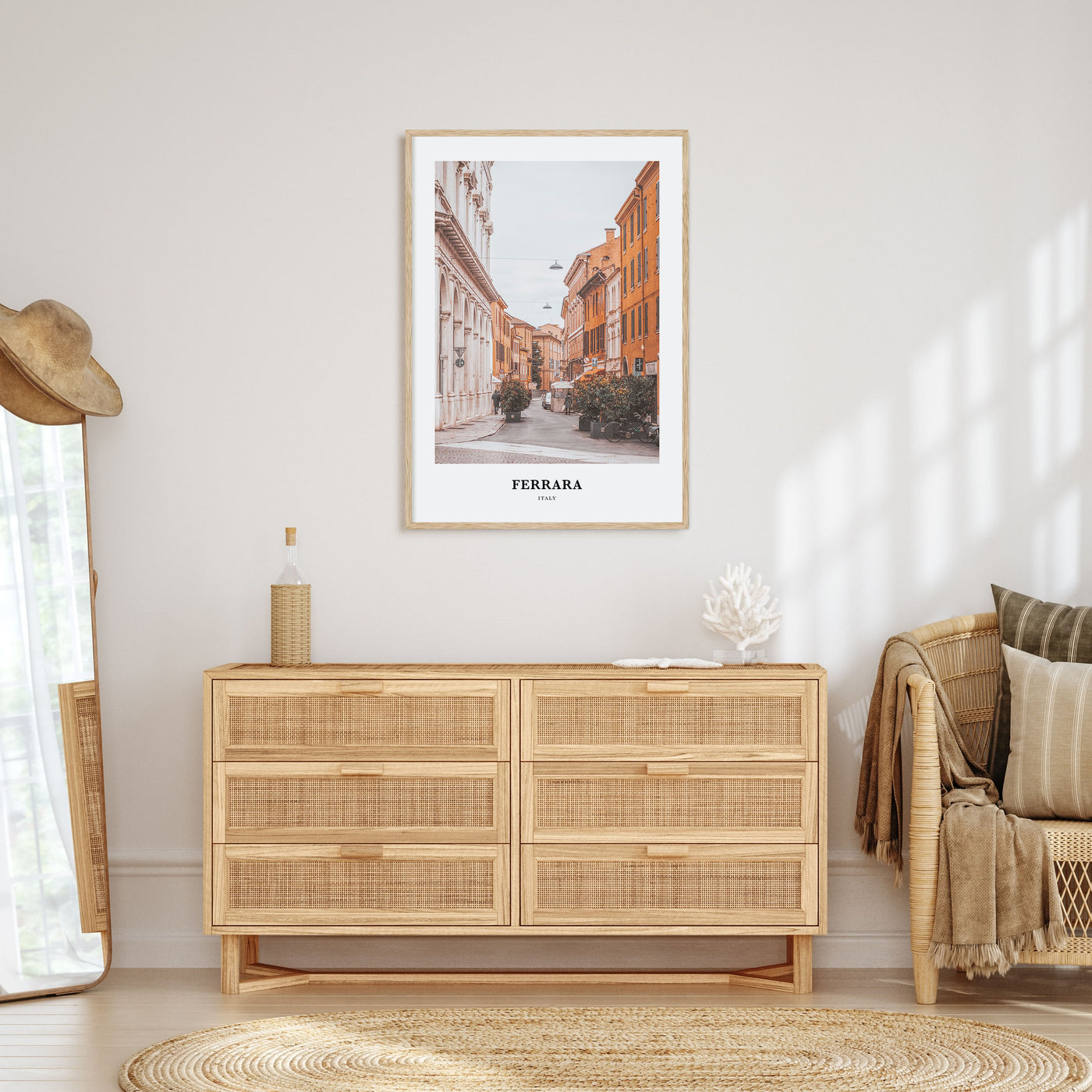 Ferrara Portrait Color Poster