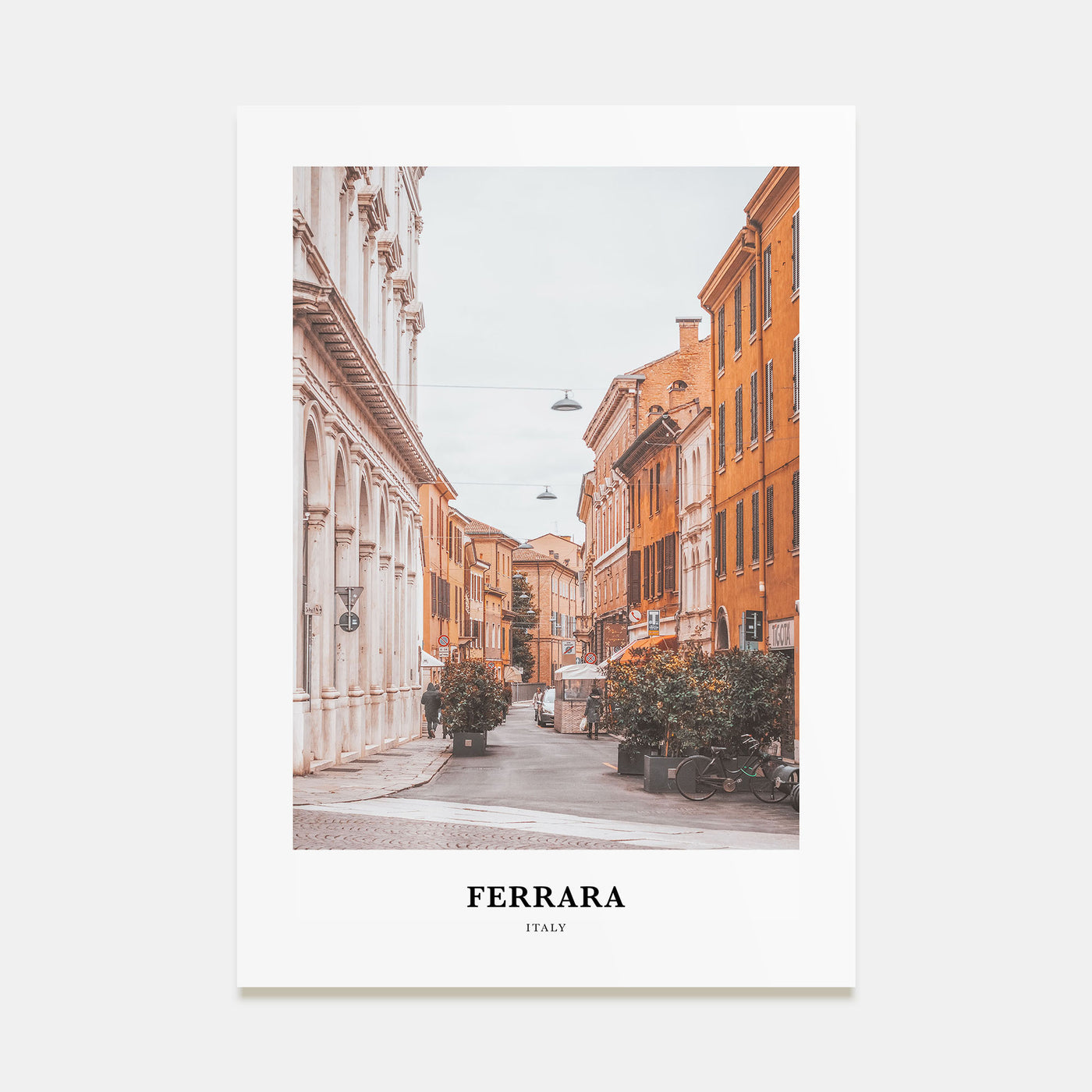 Ferrara Portrait Color Poster