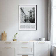 Ferrara Travel B&W Poster