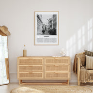 Ferrara Travel B&W Poster