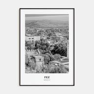 Fez Portrait B&W Poster