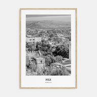 Fez Portrait B&W Poster