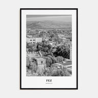 Fez Portrait B&W Poster