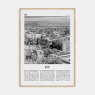 Fez Travel B&W Poster
