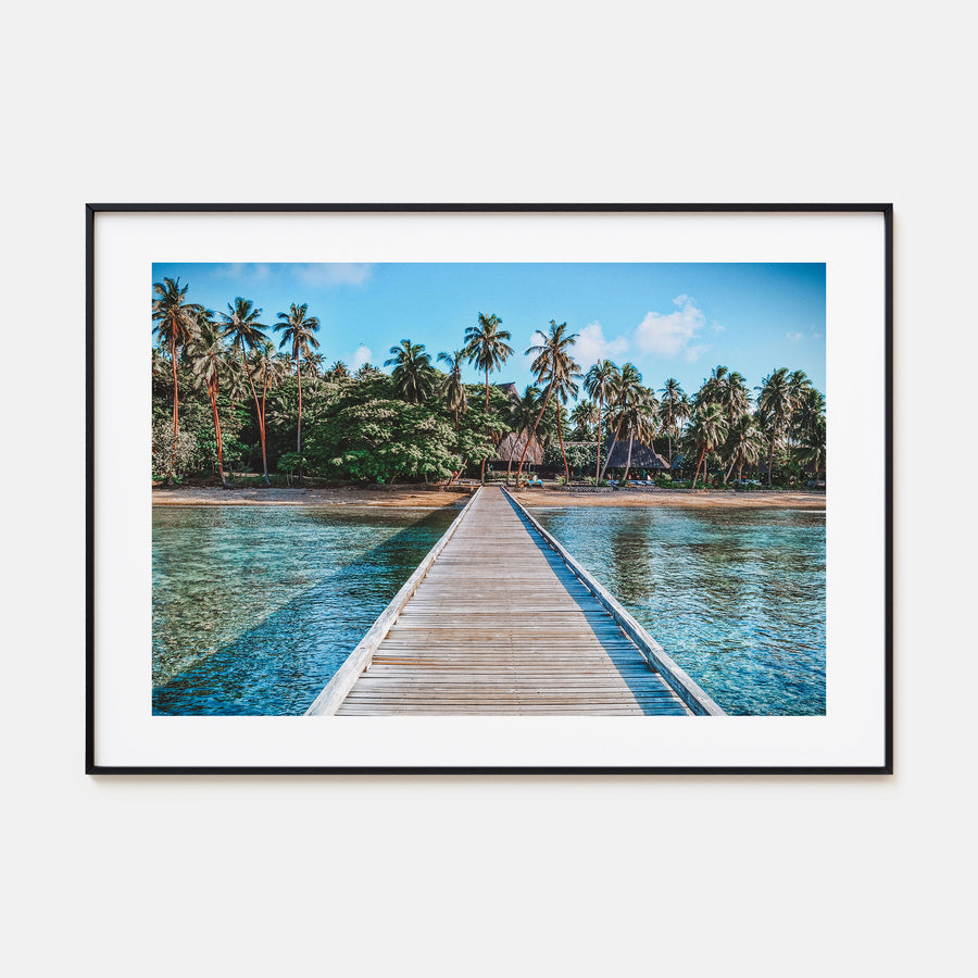 Fiji Landscape Color Poster
