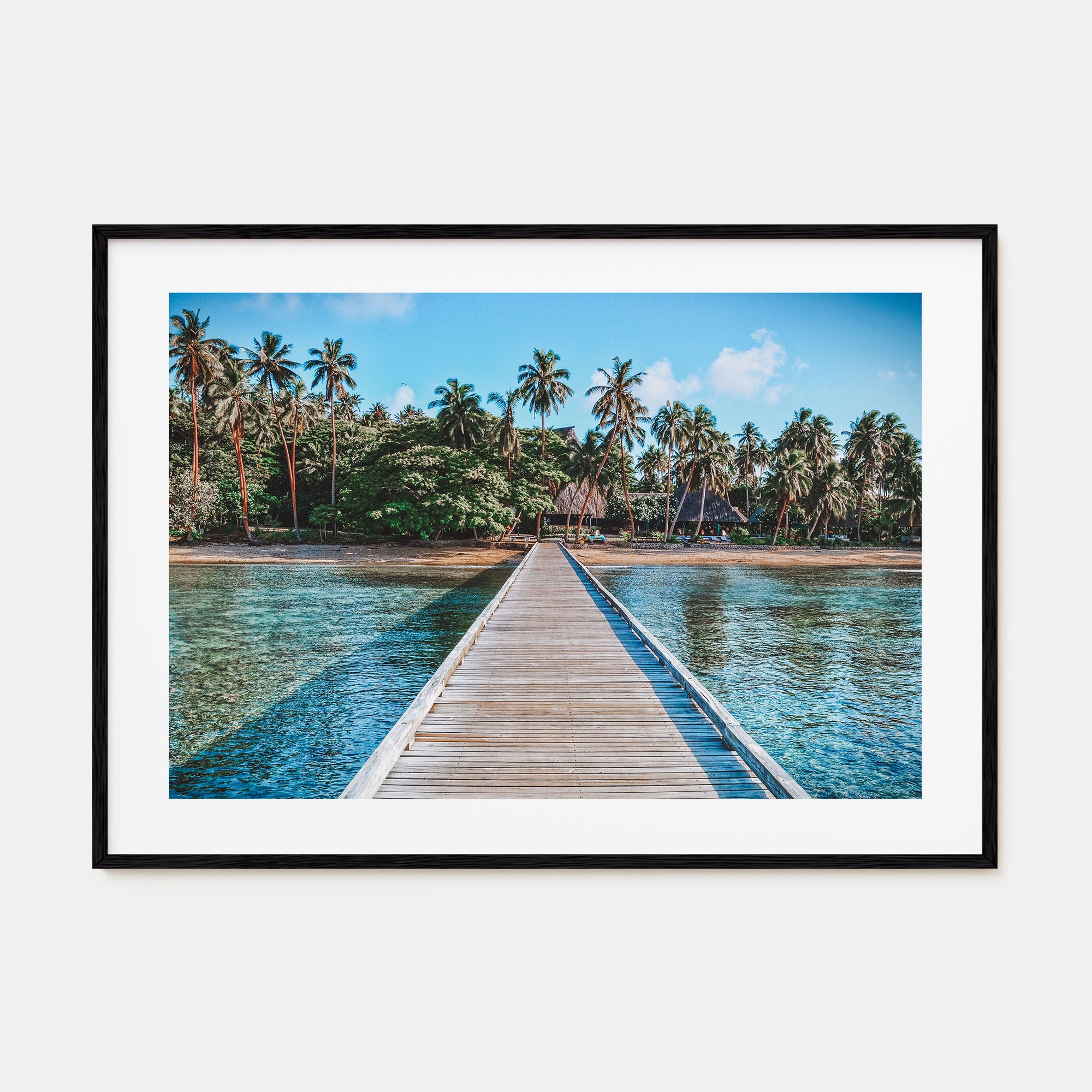 Fiji Landscape Color Poster