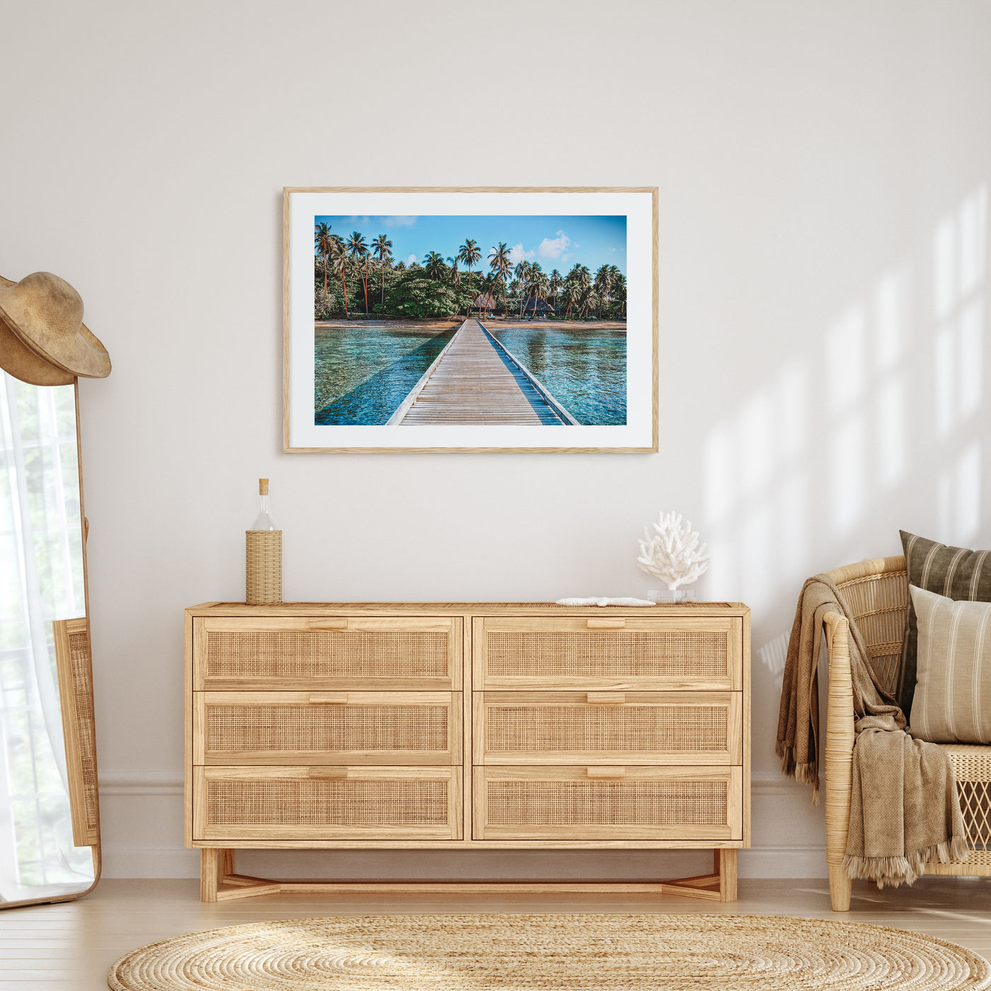 Fiji Landscape Color Poster