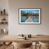 Fiji Landscape Color Poster