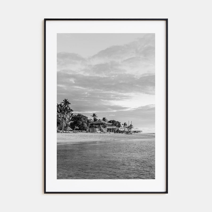 Fiji Photo B&W Poster