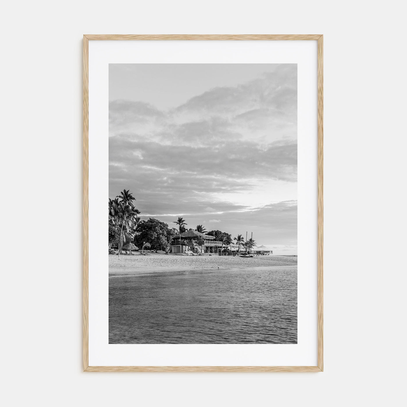 Fiji Photo B&W Poster