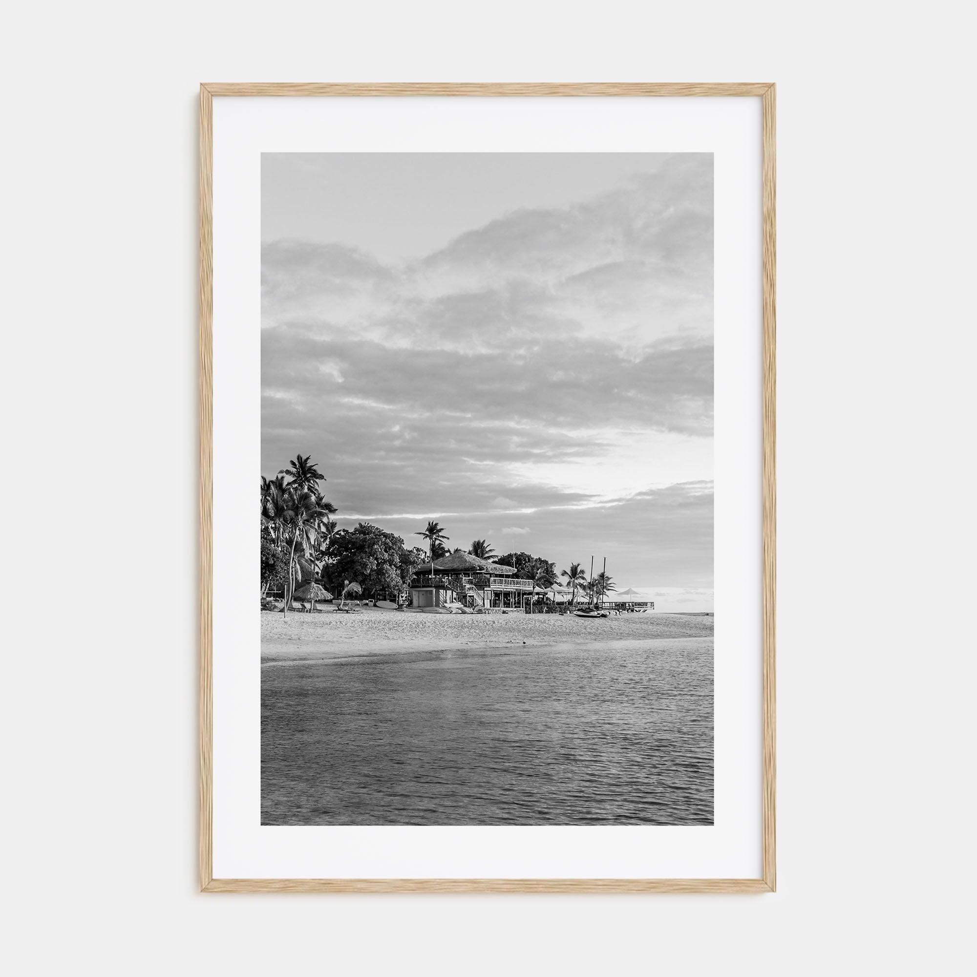 Fiji Photo B&W Poster