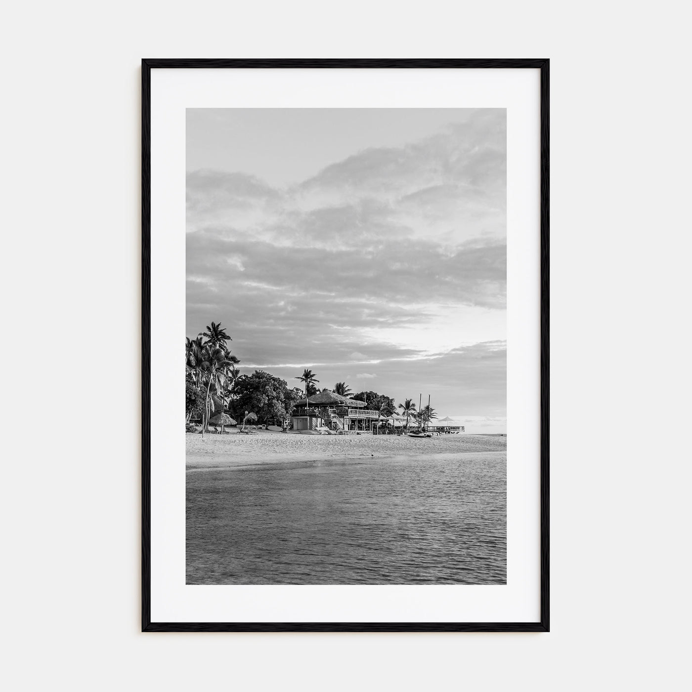 Fiji Photo B&W Poster