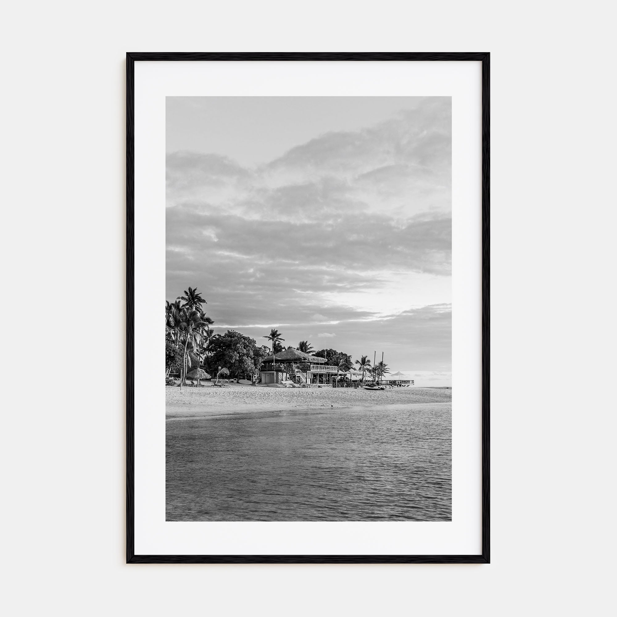 Fiji Photo B&W Poster