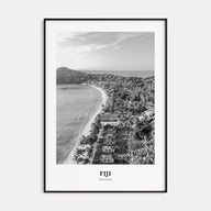 Fiji Portrait B&W No 1 Poster