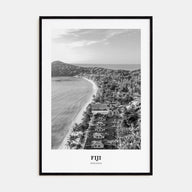 Fiji Portrait B&W No 1 Poster