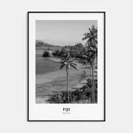 Fiji Portrait B&W No 3 Poster