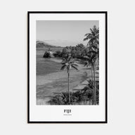 Fiji Portrait B&W No 3 Poster