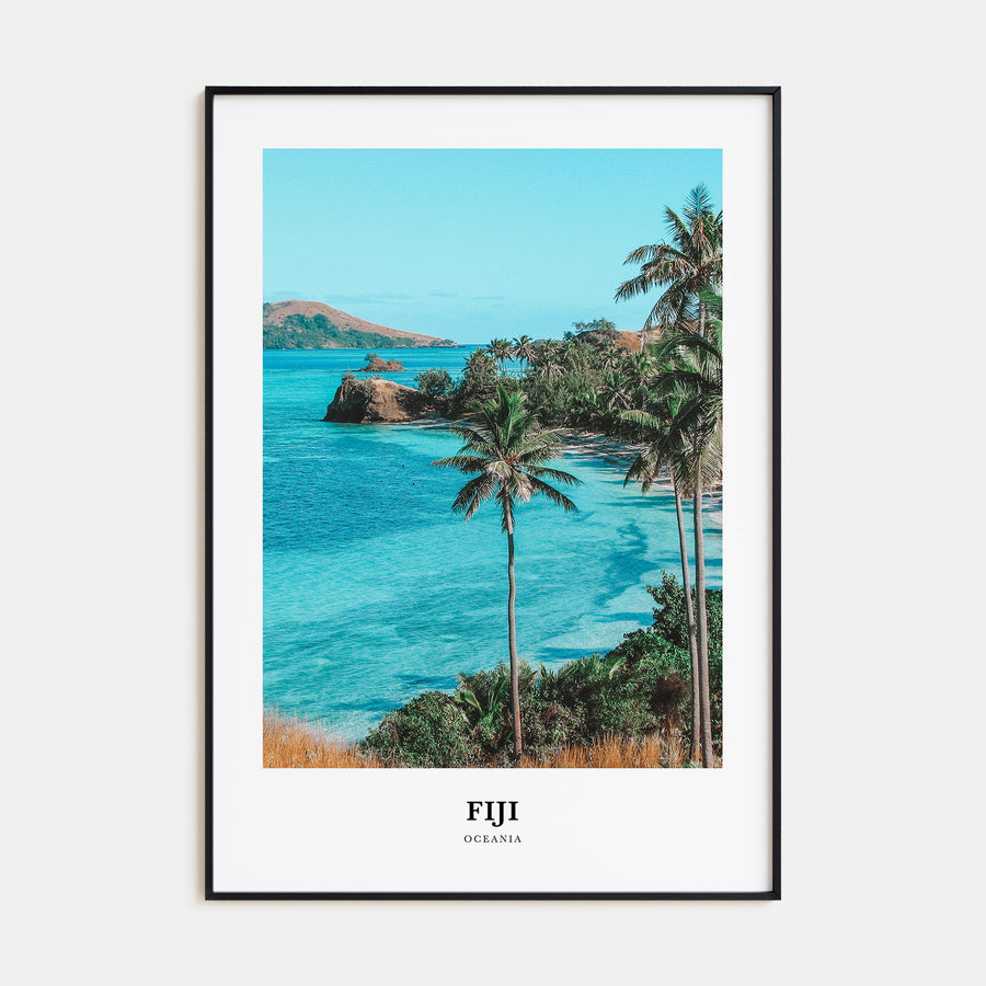 Fiji Portrait Color Poster