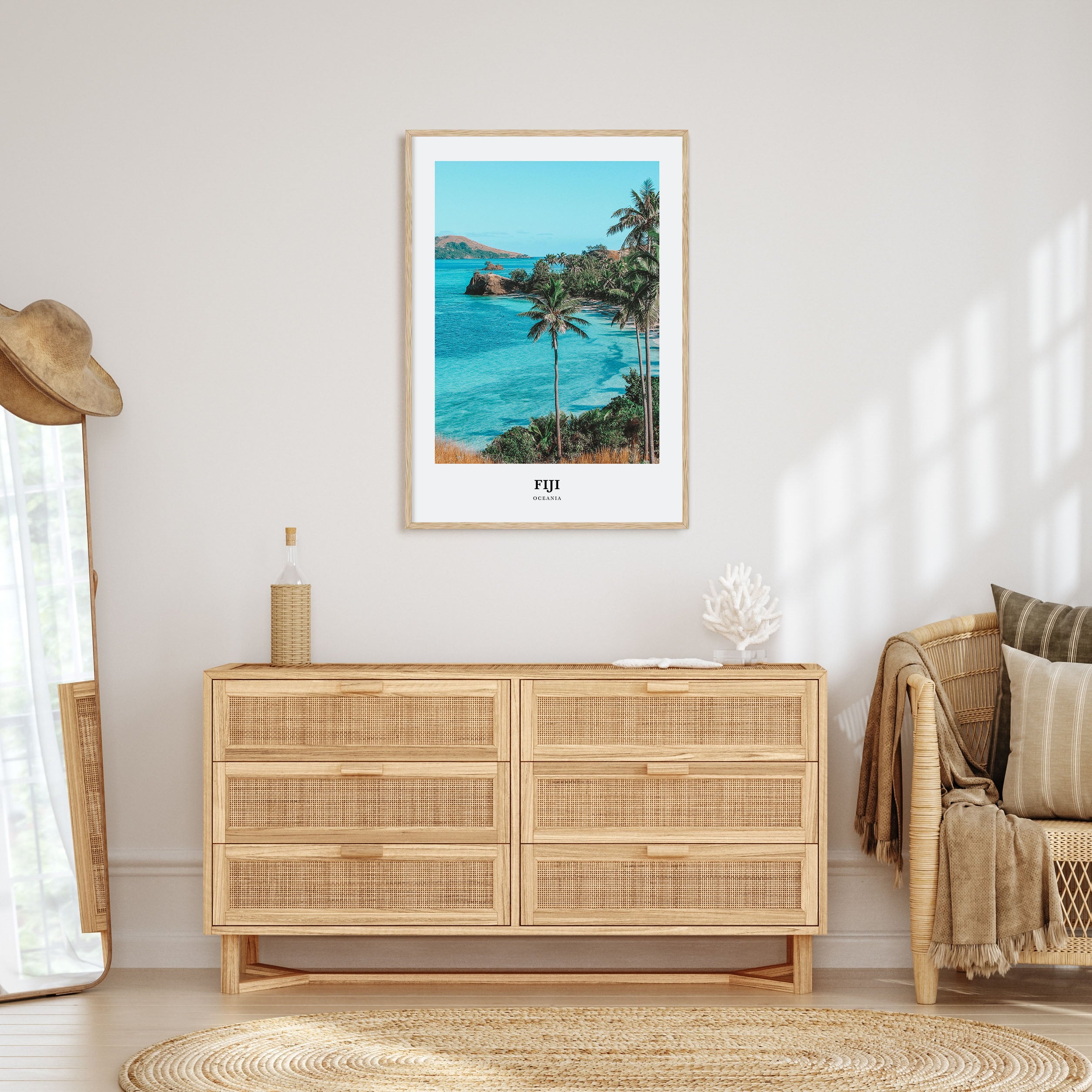 Fiji Portrait Color Poster