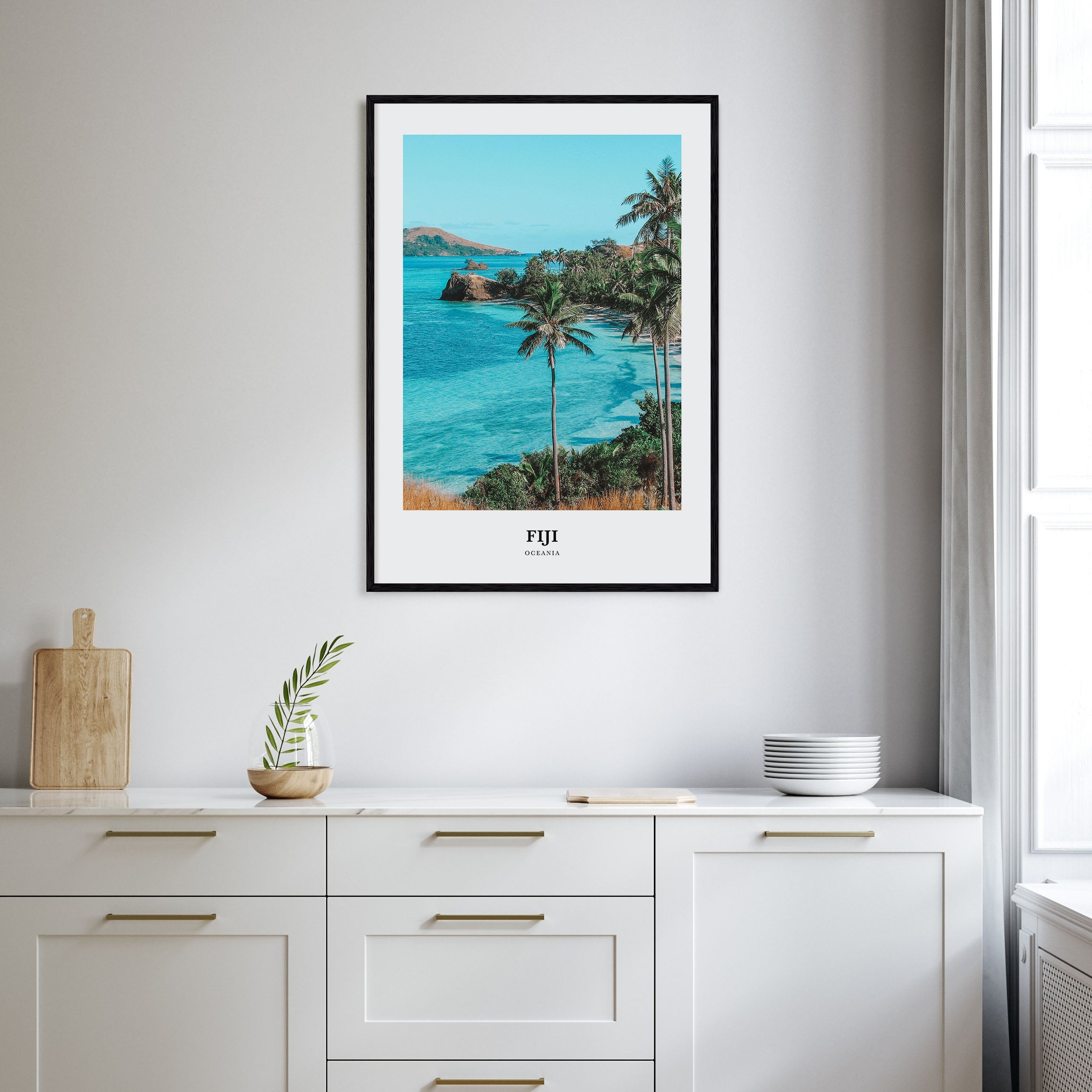 Fiji Portrait Color Poster