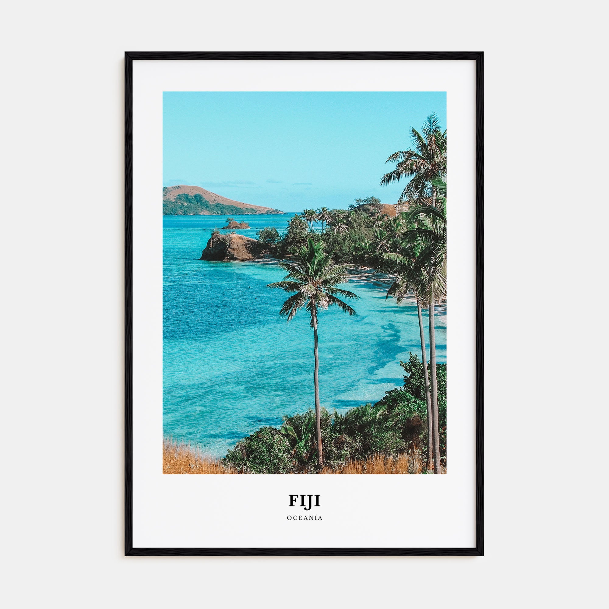 Fiji Portrait Color Poster